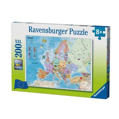 Puzzel 200 stks Carte d'Europe