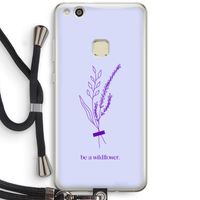 Be a wildflower: Huawei Ascend P10 Lite Transparant Hoesje met koord