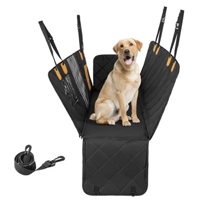 Achterbankhoes voor Hond Waterdicht Krasbestendig Antislip Gaasramen Zijflappen Machinewasbaar voor Auto/Vrachtwagen/SUV