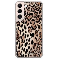 Samsung Galaxy S22 Plus siliconen hoesje - Golden wildcat