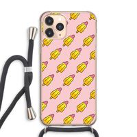 Waterijsjes: iPhone 11 Pro Max Transparant Hoesje met koord