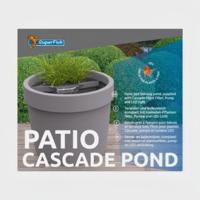 Superfish Patio Cascade Pond - Balkonvijver met Watergeluid, Waterval en LED Verlichting