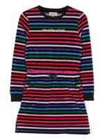 SONIA RYKIEL ENFANT robe en velours à manches longues - Noir