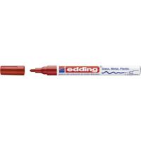 Edding Glanzlackmarker 4-751-9-002 Lakmarker Rood 1 mm, 2 mm