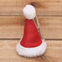 Bonbon doosjes - Chocolade doosje - Kerstmuts op knijper - 24 stuks