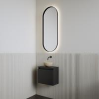 Fonteinset | BWS Leto | Mat Zwart | Waskom Cappuccino