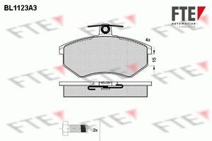 Remblokken set BL1123A3