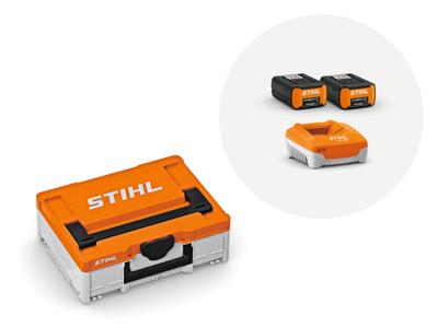 Stihl Power Box S | 2x Accu AP 500 S en 1x AL 501 Snellader - EA012000006