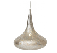 Hanglamp Filigros Sufi Zilver in 2 maten