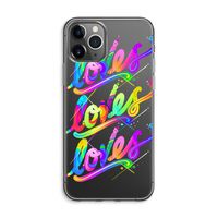 Loves: iPhone 11 Pro Max Transparant Hoesje