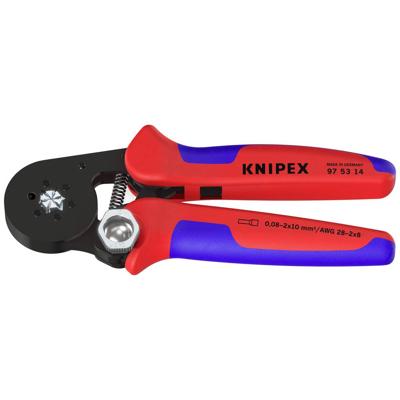 Knipex Knipex-Werk 97 53 14 Krimptang Adereindhulzen 0.08 tot 16 mm²