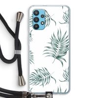 Simple leaves: Samsung Galaxy A32 4G Transparant Hoesje met koord