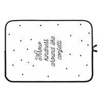 Confetti: Laptop sleeve 13 inch