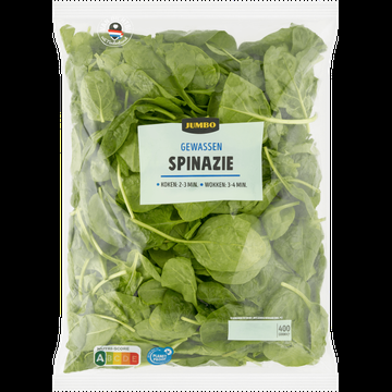 Jumbo Gewassen Spinazie 400 g