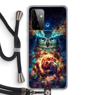 Aurowla: Samsung Galaxy A72 5G Transparant Hoesje met koord