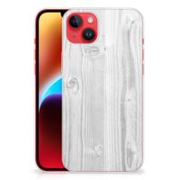 iPhone 14 Plus | Bumper Hoesje | White Wood