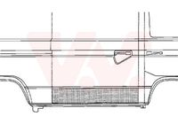 Deur, carosserie VAN WEZEL, Inbouwplaats: rechts, u.a. fÃ¼r VW - thumbnail