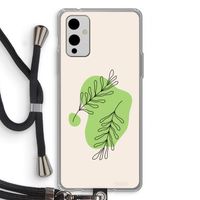 Beleaf in you: OnePlus 9 Transparant Hoesje met koord