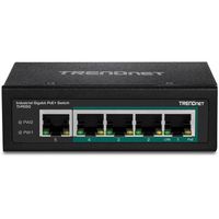 Trendnet TI-PG50 netwerk-switch Unmanaged Gigabit Ethernet (10/100/1000) Power over Ethernet (PoE) Zwart - thumbnail