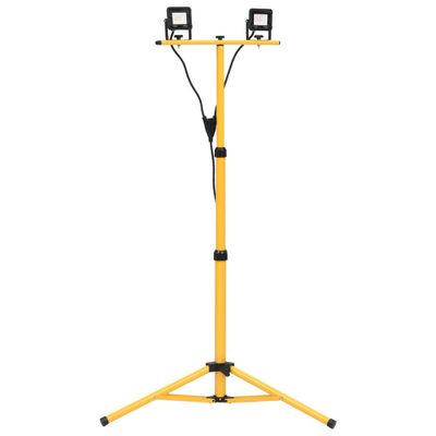 VidaXL Spotlight met statief led 2x10 w koudwit