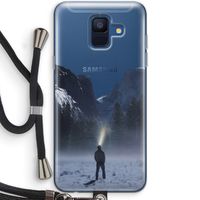 Wanderlust: Samsung Galaxy A6 (2018) Transparant Hoesje met koord