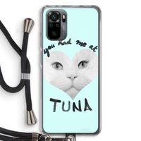 You had me at tuna: Xiaomi Redmi Note 10 Pro Transparant Hoesje met koord