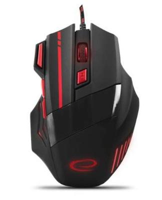 Esperanza EGM201R muis USB Type-A Optisch 2400 DPI Rechtshandig