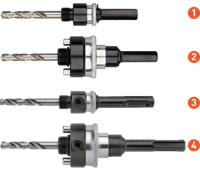 Rotec Adapter 9,5mm | T.b.v. Gatzagen 32-210mm - 527.3037