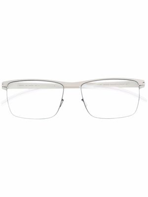 Mykita lunettes de vue à monture carrée - Argent