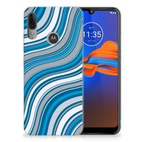 Motorola Moto E6 Plus | TPU bumper | Waves Blue