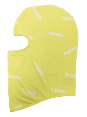 Pleasures cagoule à logo imprimé - Jaune