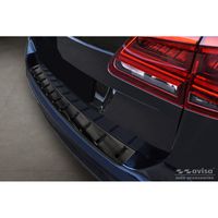 Zwart RVS Bumper beschermer passend voor Volkswagen Sharan II & Seat Alhambra II 2010- 'STRONG E AV254010