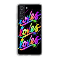 Loves: Samsung Galaxy S21 FE Transparant Hoesje