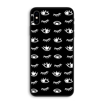 Eye pattern #3: iPhone XS Max Biologisch afbreekbaar hoesje