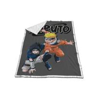 Naruto en Sasuke fleece plaid 120 x 150 cm - polyester