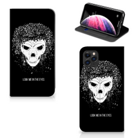 Mobiel BookCase Apple iPhone 11 Pro Max Skull Hair - thumbnail