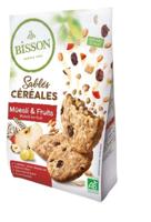 Bisson Zandkoekjes muesli & fruit bio