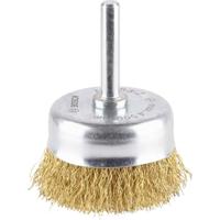Bosch Accessories 2608622008 Komborstel, messing, gegolfde draad, 50 mm, 0,2 mm, 4500 omw/min Schacht-Ø 6 mm 1 stuk(s)