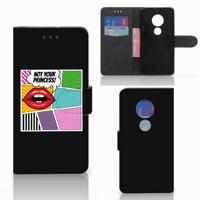 Motorola Moto G7 Play | Wallet Case | met Pasjes | Popart Princess