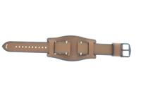 Horlogeband Fossil FS5243 Onderliggend Leder Bruin 22mm