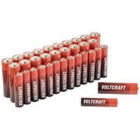 VOLTCRAFT Batterijset AA, AAA 34 stuk(s) Incl. box