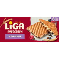 LiGA Evergreen Koekjes Bosvruchten 6 x 2 Stuks 250g bij Jumbo
