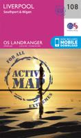 Wandelkaart - Topografische kaart 108 Landranger Active Liverpool / Southport / Wigan | Ordnance Survey