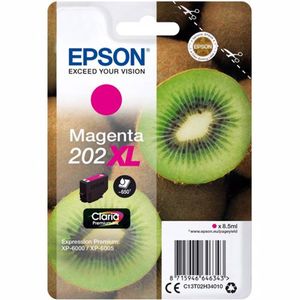 Epson Kiwi Singlepack Magenta 202XL Claria Premium Ink