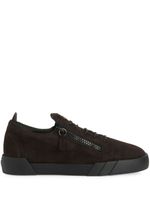 Giuseppe Zanotti baskets The Shark 5.0 en daim - Marron