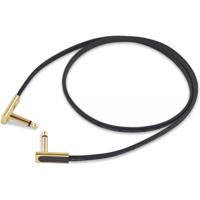 RockBoard Gold Series Flat Patch Cable zwart 80 cm