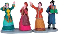 Lemax window shoppers, s/2 kerstdorp figuur type 5 2016