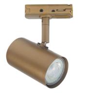 Highlight 1-fase gouden railspotCilinder GU10 - S7015.32