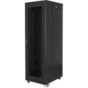 Lanberg FF01-8842-23B rack 42U Vrijstaande rek Zwart