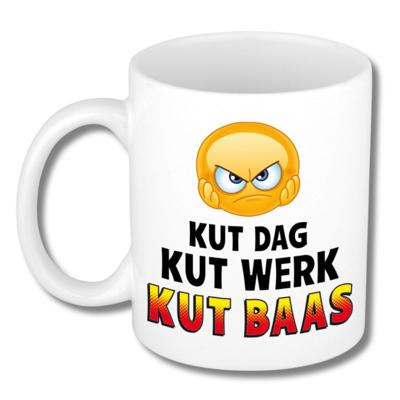 Collega Cadeau Koffiemok - wit - Baaldag - 300 ml - Kantoorhumor serie Collega Cadeau Koffiemok - wit - Baaldag - 300 ml - Kantoorhumor serie